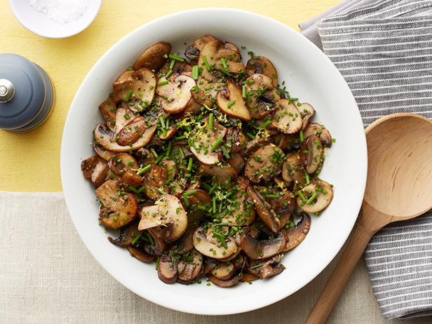 Lemon-Pepper Mushrooms Recipe