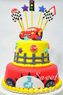 Cars Cakes for Children Parties