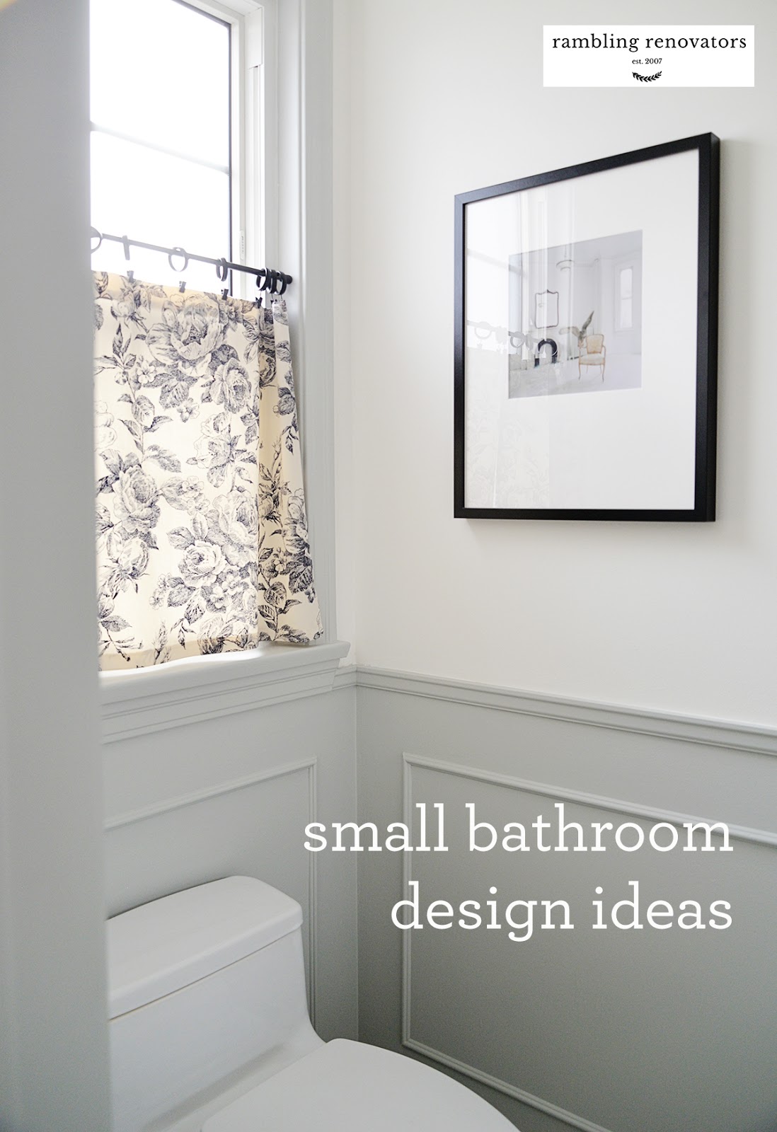 Small Bathroom Design Ideas Rambling Renovators
