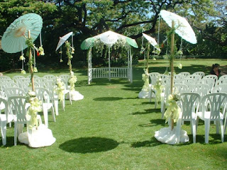 Decoración de bodas ecológicas