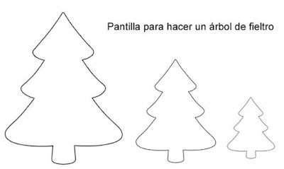 como hacer adornos de fieltro para el árbol de navidad