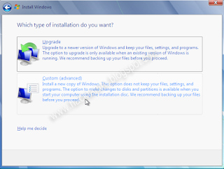 windows 7 installation screenshots