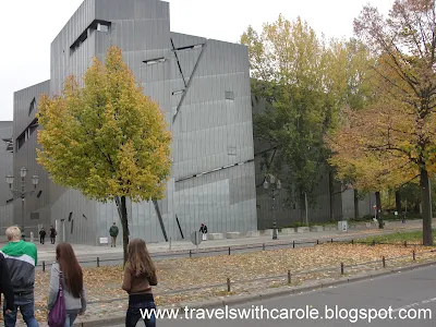 exterior of Jewish Museum Berlin/Jüdisches Museum Berlin in Germany