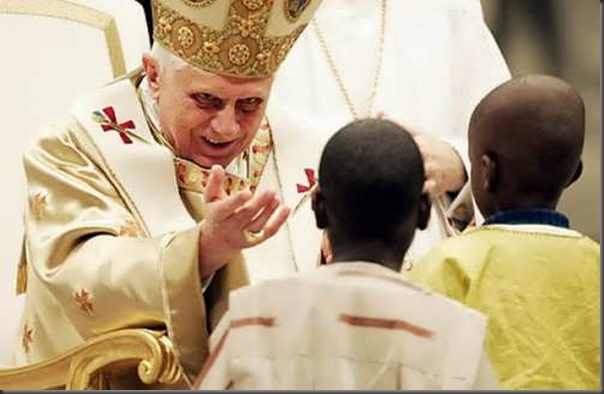 As várias faces de Papa Bento XVI
