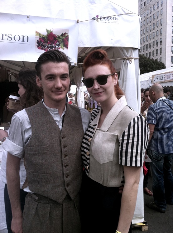 Cute couple klaxon. We spied these two everywhere. Looking perfect. Being nice. Winning life etc 