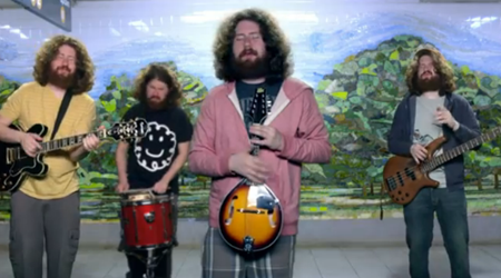 Casey Abrams in Get Out music video