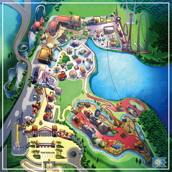 Mapa do Hopi Hari