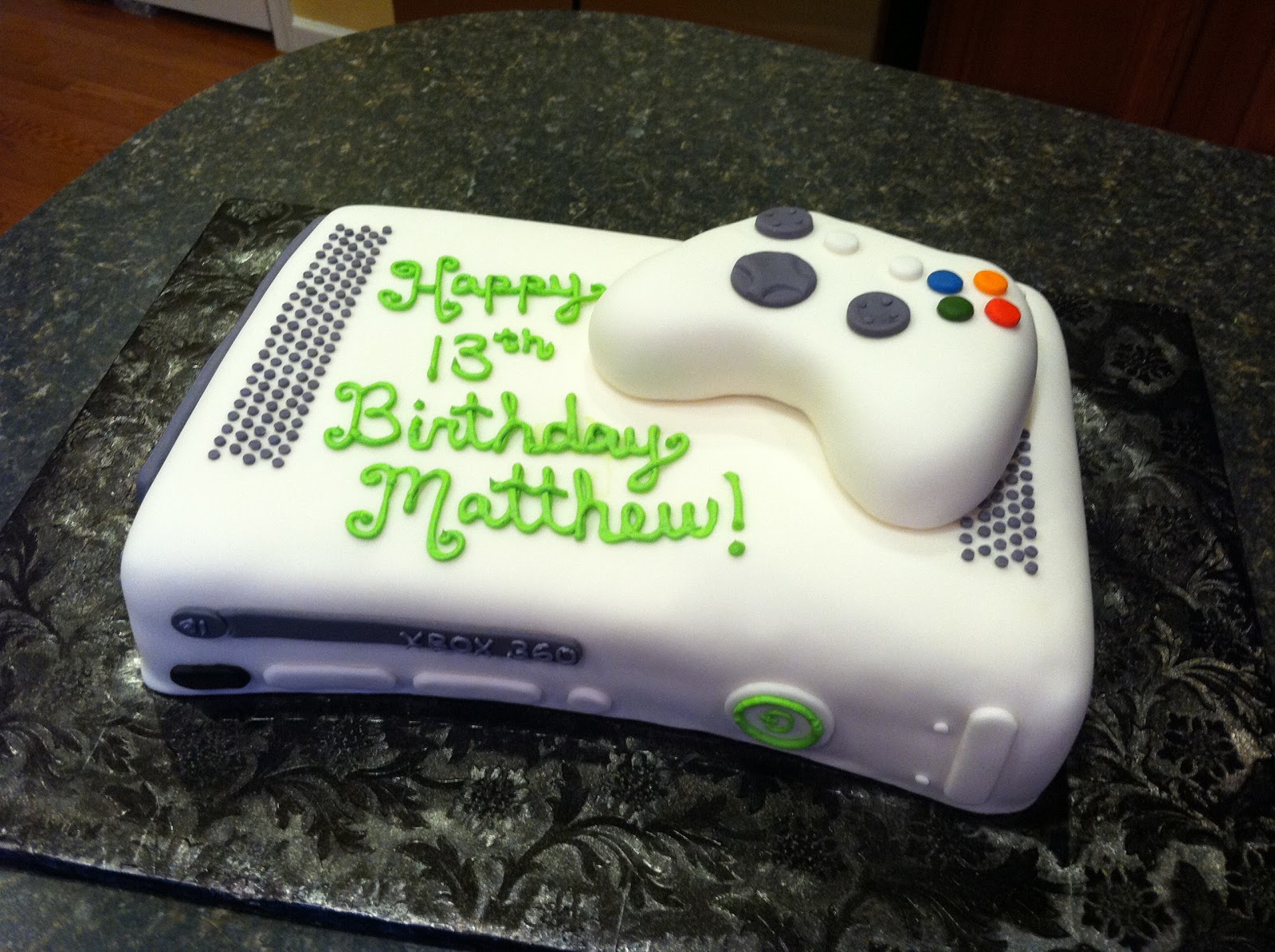 Xbox Cake Designs 1