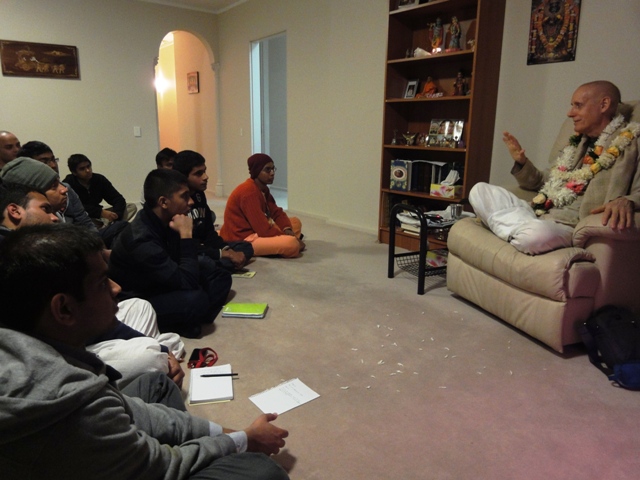 Sankarshan Das Guiding Youth on the Necessity of Self Realization