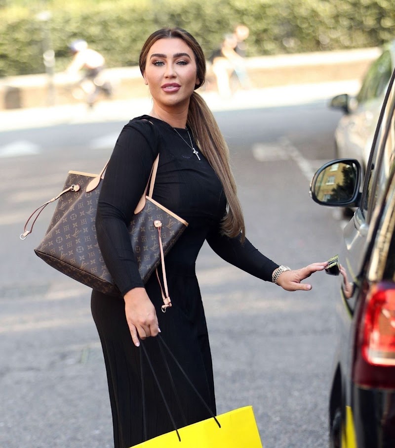 Lauren Goodger Clicked Outside and About in London 3 Sep-2019