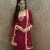 KAPRAY SHAPRAY: Nargis in a Simple Deep Red Anarkali