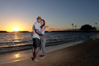 Sunset in Hawaii