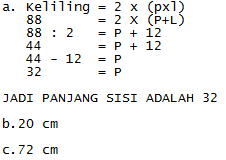 Kunci Jawaban buku siswa senang belajar matematika persegi panjang