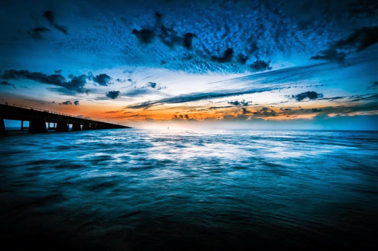 5. The Seven Mile Bridge, Florida, USA - Top 10 Scenic Rides