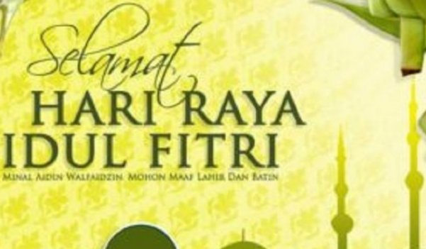 Pemerintah, Tetapkan Idul Fitri 1439 H, Besok Jumat 15 Juni 2018