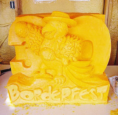 Borderfest Cheese Sculpture