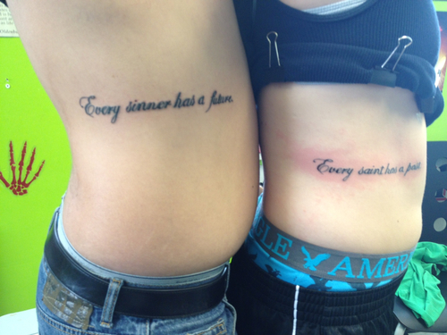 Best Friend Tattoos