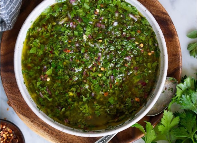 Chimichurri Recipe #vegetarian #glutenfree