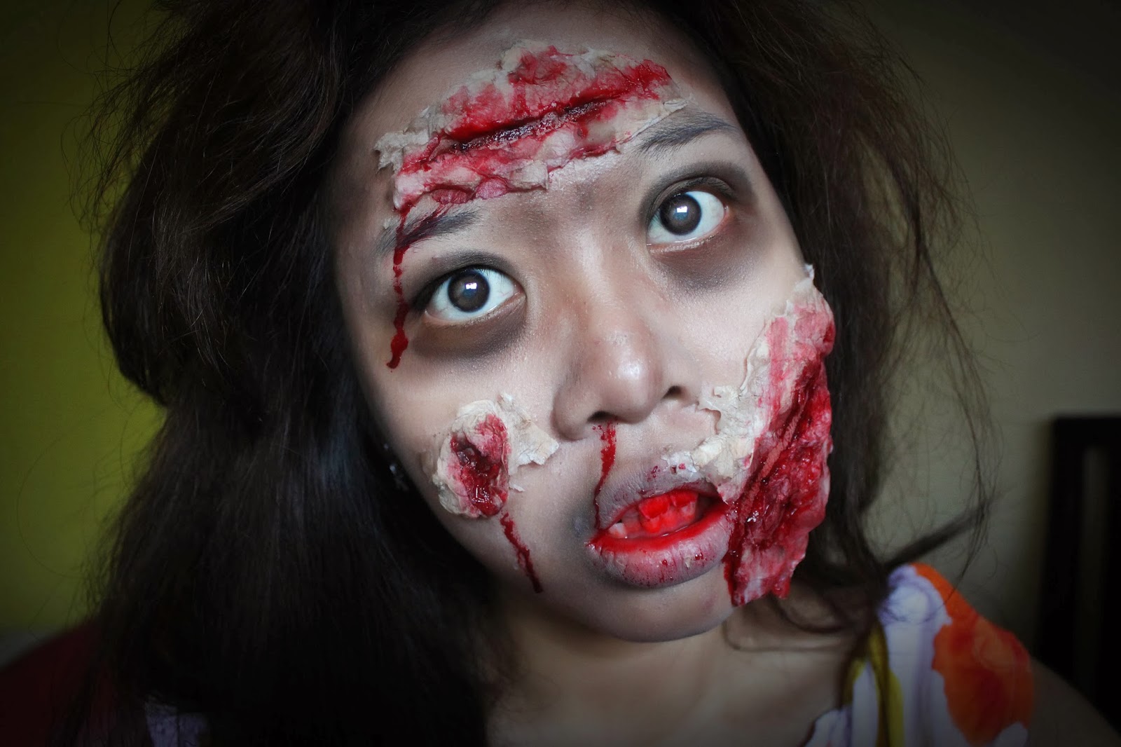 Zombie Makeup Tutorial Indonesia Rademakeup