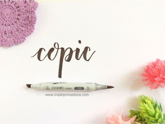 brush pen, lettering, tombow, sakura koi, pentel touch, copic, snowman, zebra, brush lettering, www.indahprimadona.com