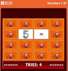 http://learnenglishkids.britishcouncil.org/es/word-games/find-the-pairs/numbers-1-10