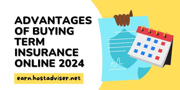 Advantages Of Buying Term Insurance Online 2024