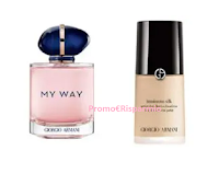 Con Sephora ricevi gratis 2 campioni omaggio Giorgio Armani (fondotinta e profumo My Way)