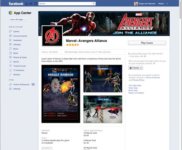 Facebook Social Games