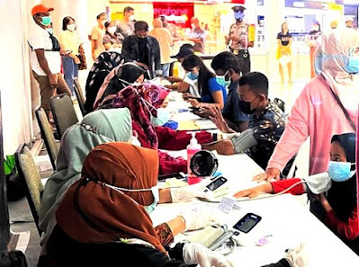 Hari Libur, Gerai Vaksin Binda Kepri di Serbu Masyarakat Batam