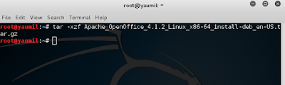 Cara Install Apache OpenOffice di Kali Linux Cara Install Apache OpenOffice di Kali Linux