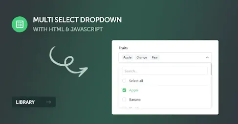 multi-select dropdown