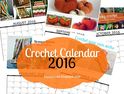 Crochet Calendar 2016 | Happy in Red