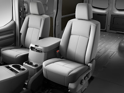 2011 Nissan NV Commecials details and interior pictures