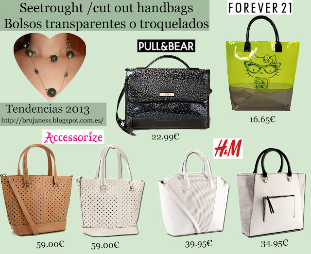 Accessorize brown, tote, marrón, white, blanco, cutout, troquelado, sopping, H&M back and white, negro, forever21, ellow, amarillo, hello kitty, leopard black, blue sachel, azul, leopardo, cartera, pull&bear, pull and bear