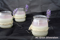  Panna Cotta de chocolate blanco y lavanda