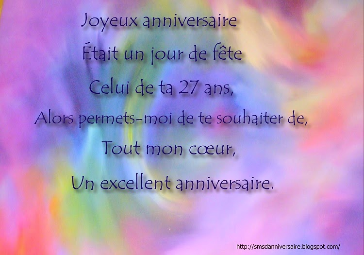 Info Top Anniversaire 27 Ans Fille, Info Spesial!