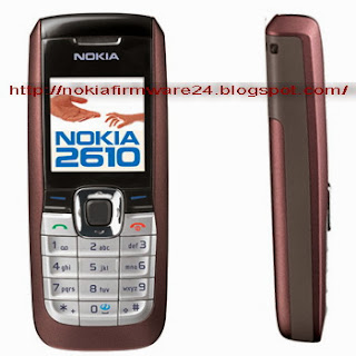 Nokia 2610b RH-87 latest Flash Files