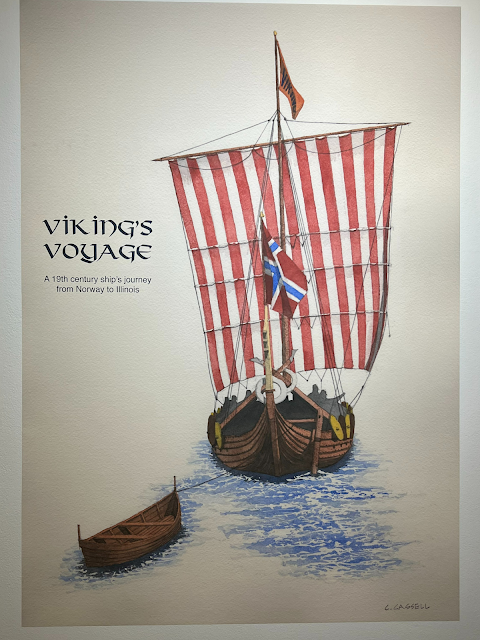 Learn about Viking's journey from Norway to Chicago during Viking's Voyage.