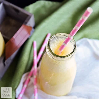 Pineapple Banana Smoothie | by Life Tastes Good