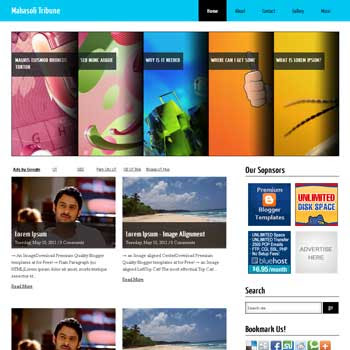 Mahasoli Tribune blogger template. slideshow template blog. pagination for blogger template. magazine style blog template. template blog form wordpress theme