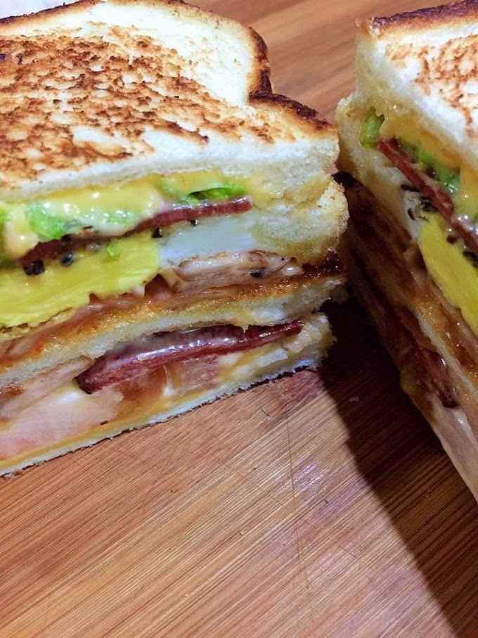 Resepi Sandwich Lapis Ombak Rindu Ala Inggeris