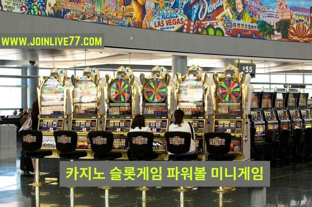 Golden Slot Machines in casino.