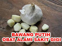 SAKIT GIGI HILANG DENGAN OBAT ALAMI BAWANG PUTIH