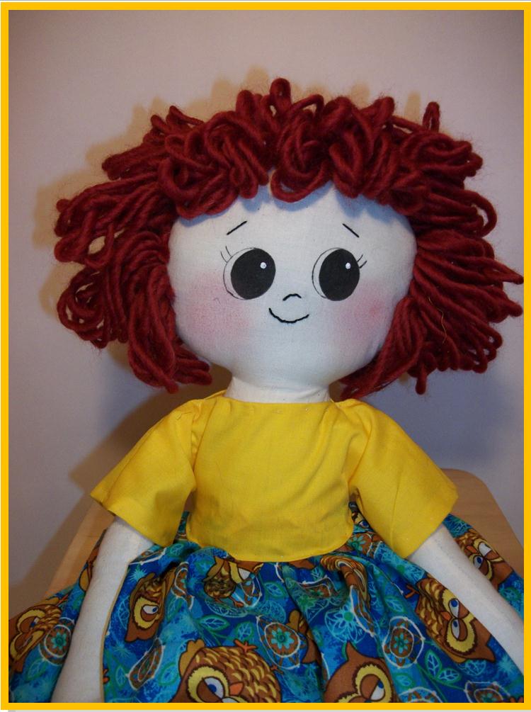 Rag Doll Sewing Pattern: Rag