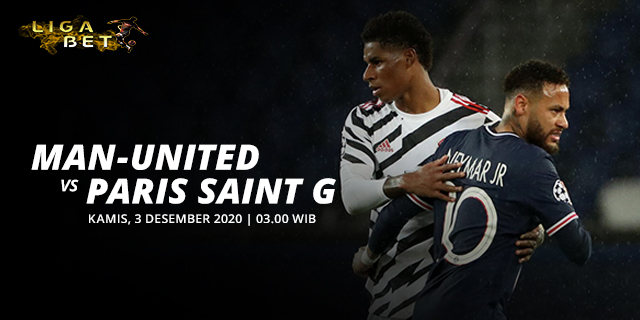 PREDIKSI PARLAY MANCHESTER UNITED VS PARIS SAINT GERMAIN KAMIS 3 DESEMBER 2020