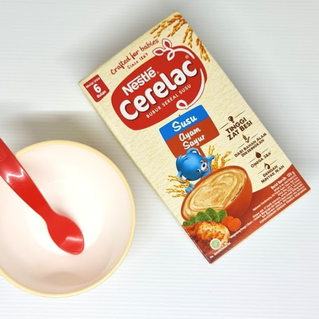 cerelac ayam sayur