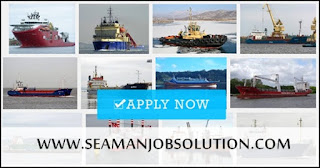 Seaman job vacancy hiring crew for Roro container vessel