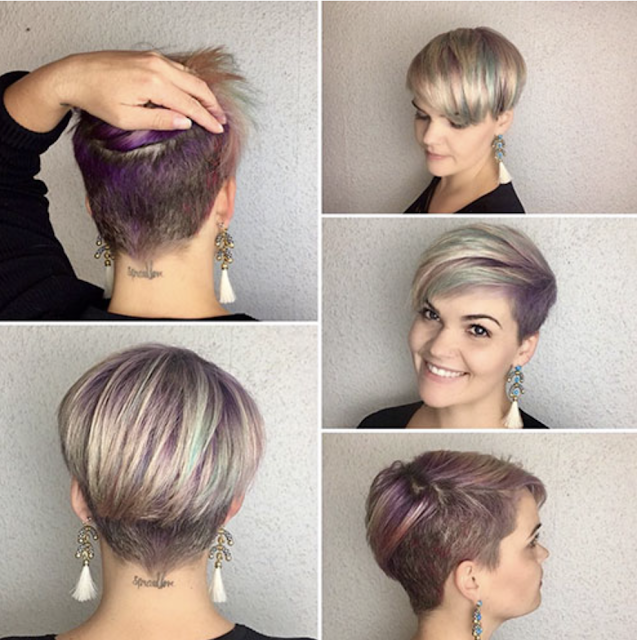 short spiky pixie haircuts with bangs