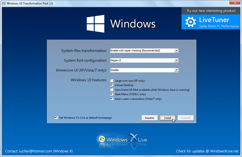 Windows 10 Transformation Pack 2.0 Full Version Terbaru ...