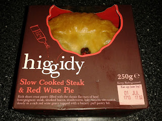 Higgidy Slow Cooked Steak and Red Wine Pie